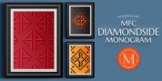 MFC Diamondside Monogram font download