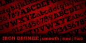 Iron Grunge font download