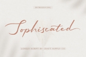 Sophiscated font download