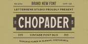 Chopader font download