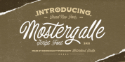 Mostergalle font download
