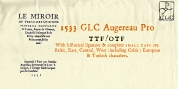 1533 GLC Augereau Pro font download
