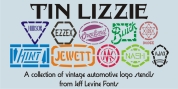 Tin Lizzie JNL font download
