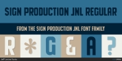 Sign Production JNL font download