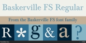 Baskerville FS font download