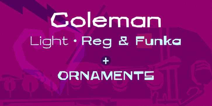 Coleman font preview