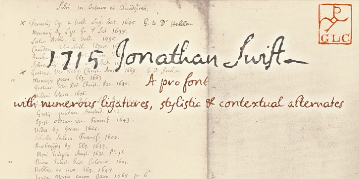1715 Jonathan Swift font preview