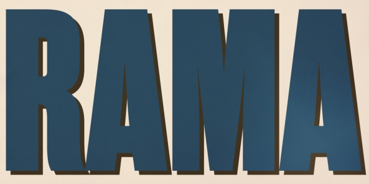 Rama Gothic C font preview