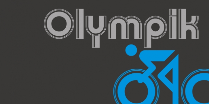 Olympik font preview