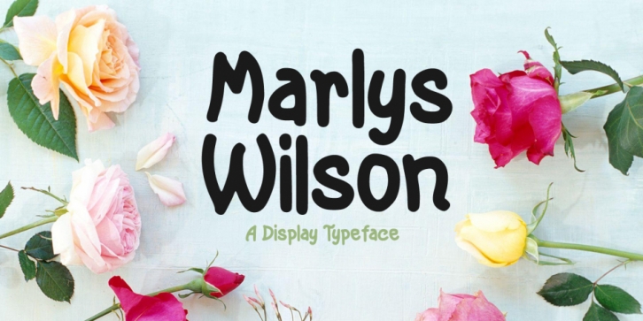 Marlys Wilson font preview