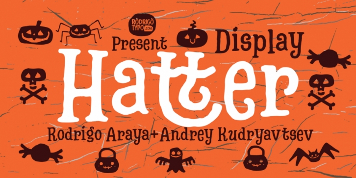 Hatter Display font preview