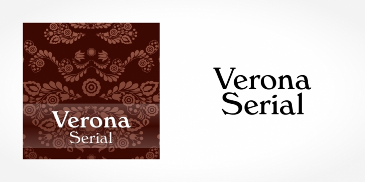 Verona Serial font preview