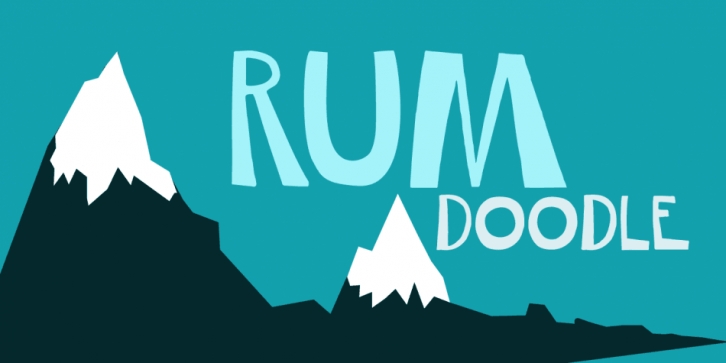 Rum Doodle font preview