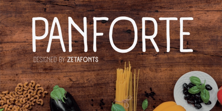 Panforte Pro font preview