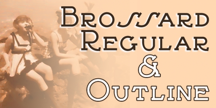 Brossard font preview
