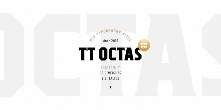 TT Octas font preview