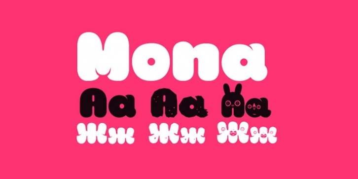 Mona font preview