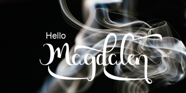 Magdalen font preview