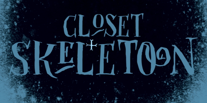 Closet Skeleton font preview