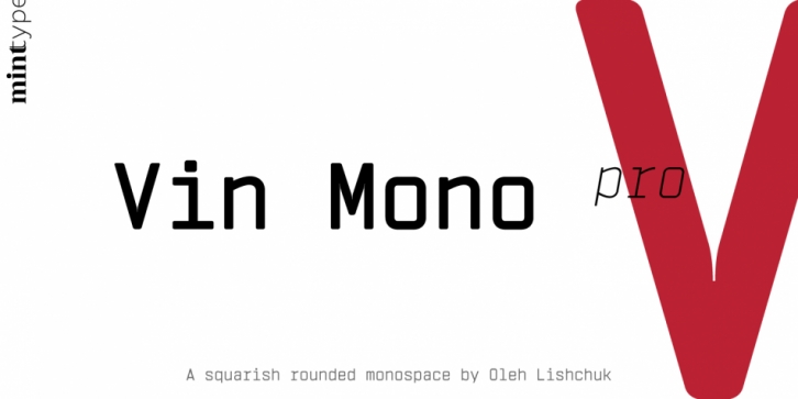 Vin Mono Pro font preview