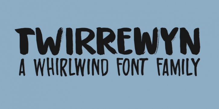 Twirrewyn font preview