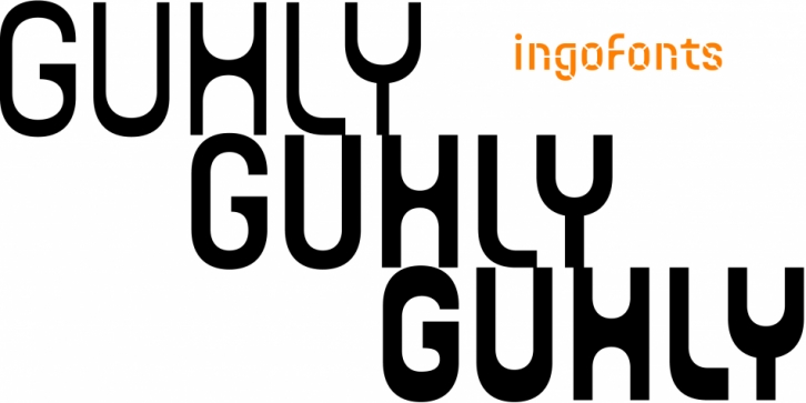 Guhly font preview