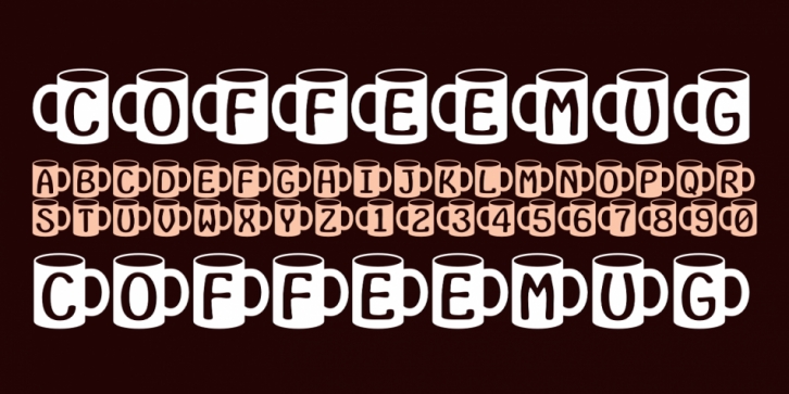 CoffeeMug font preview