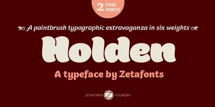 Holden font preview