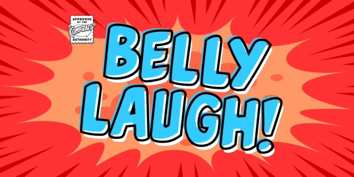 Belly Laugh font preview