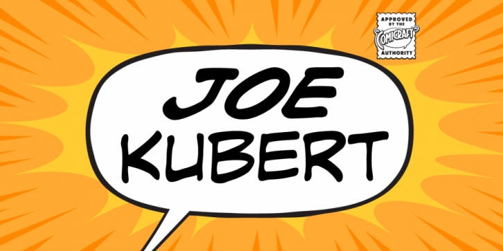 Joe Kubert font preview