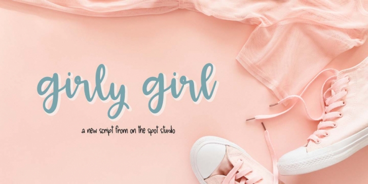 Girly Girl font preview