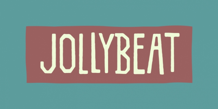 Jolly Beat font preview