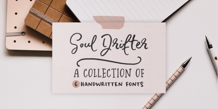 Soul Drifter font preview