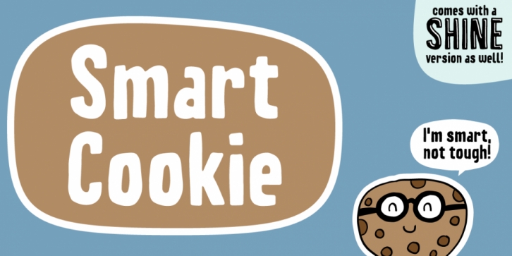 Smart Cookie font preview