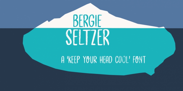 Bergie Seltzer font preview