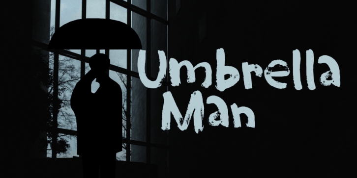 Umbrella Man font preview
