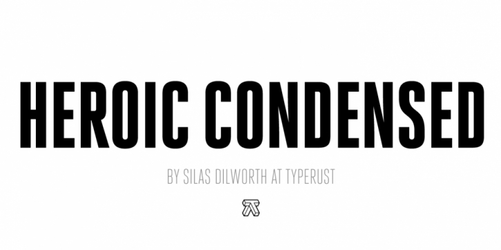 Heroic Condensed font preview