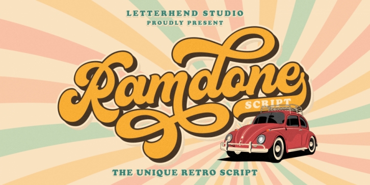 Ramdone font preview