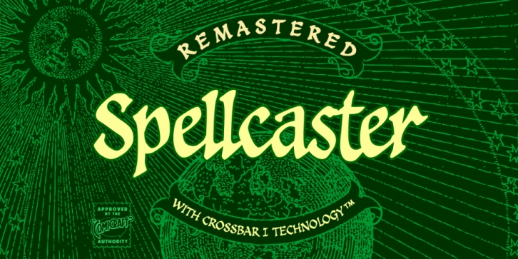 Spellcaster font preview