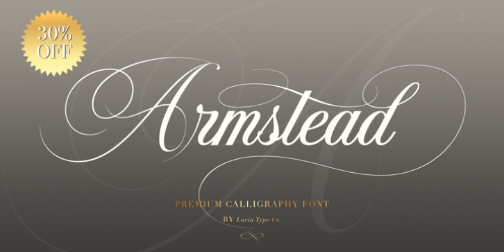 Armstead font preview