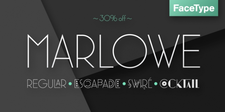 Marlowe font preview