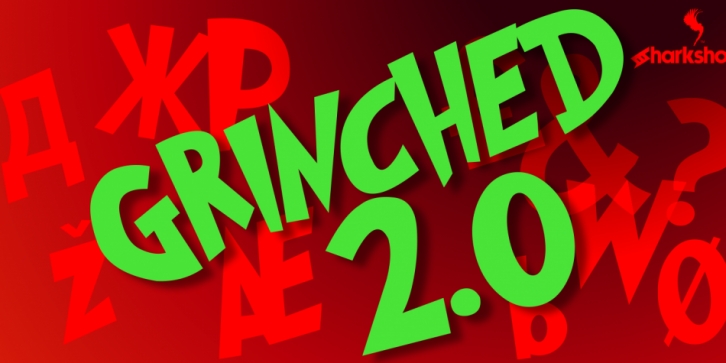 Grinched 2.0 font preview