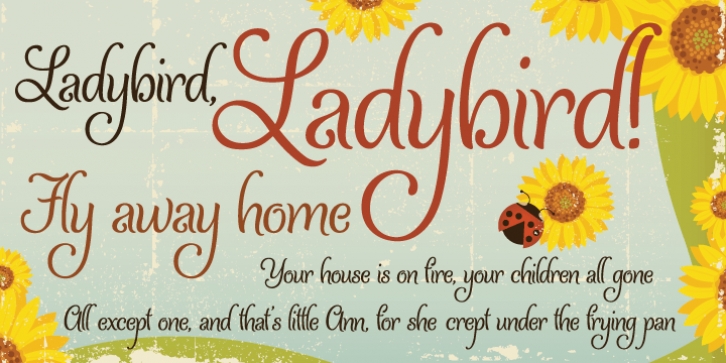 Ladybird font preview