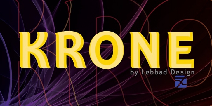 Krone font preview