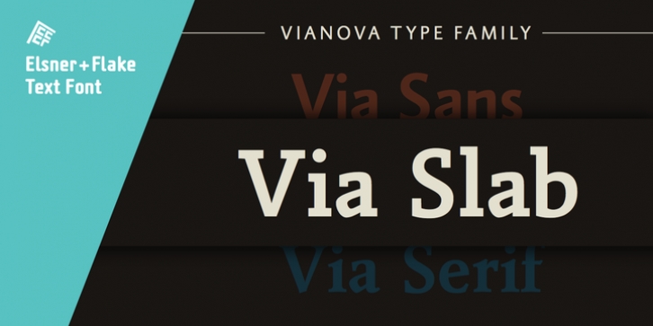Vianova Slab Pro font preview