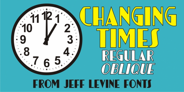 Changing Times JNL font preview