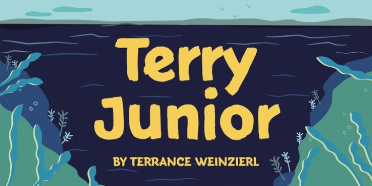 Terry Junior font preview