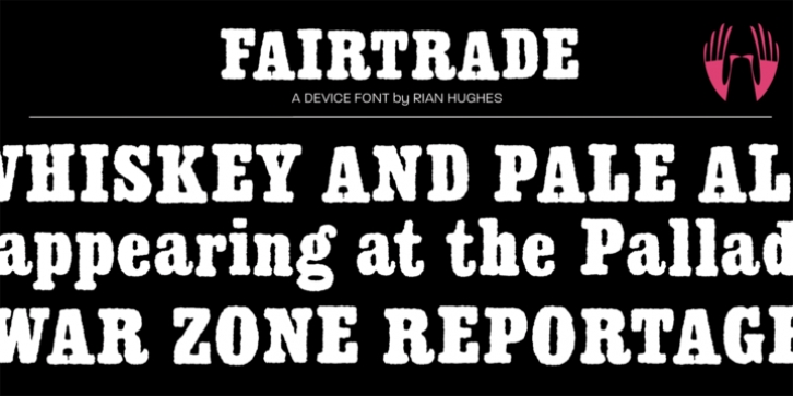 Fairtrade font preview