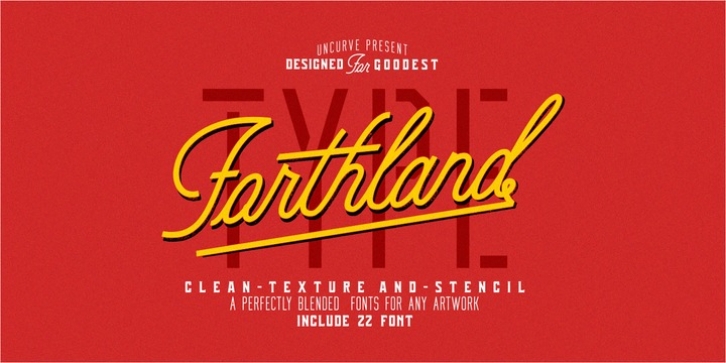 Forthland font preview