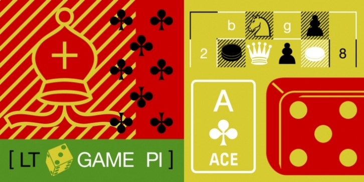 Linotype Game Pi font preview